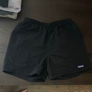 Patagonia Black Men's Baggies Shorts Liner Removed